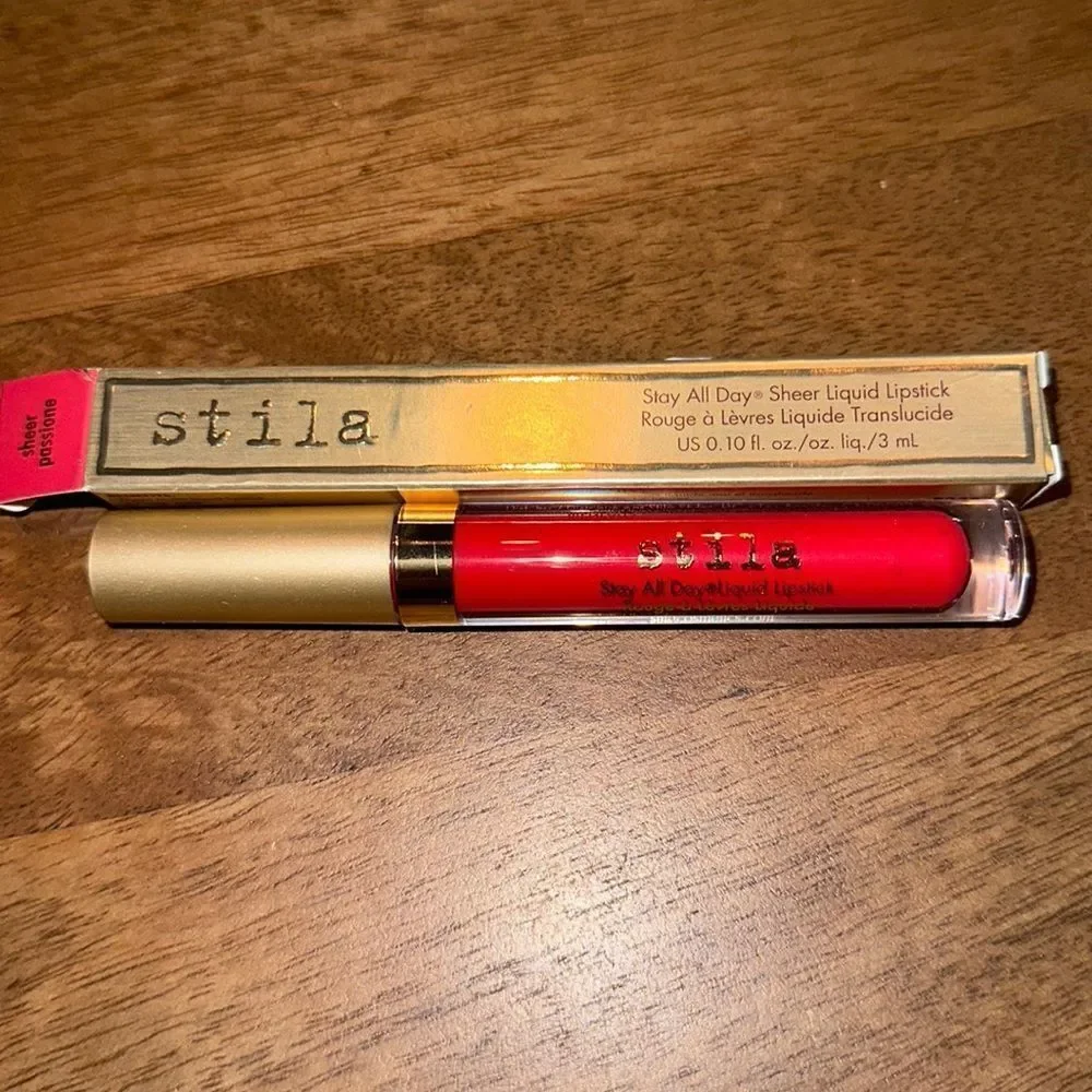 🌸HP🌸NIB! Stila Stay All Day Liquid Lipstick in Sheer Passione!